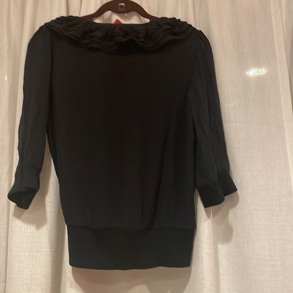 Juliette Longuet black buttoned blouse - Picture 2 of 5